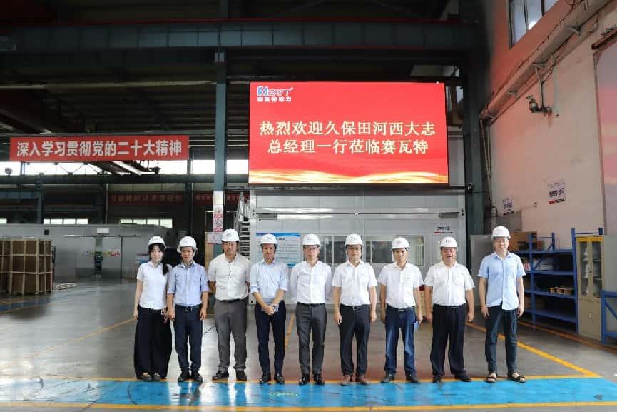 Deepening Cooperation, Seeking Common Development — Kubota General Manager Daishi Kawanishi Visits Superwatt Power For Exchanges