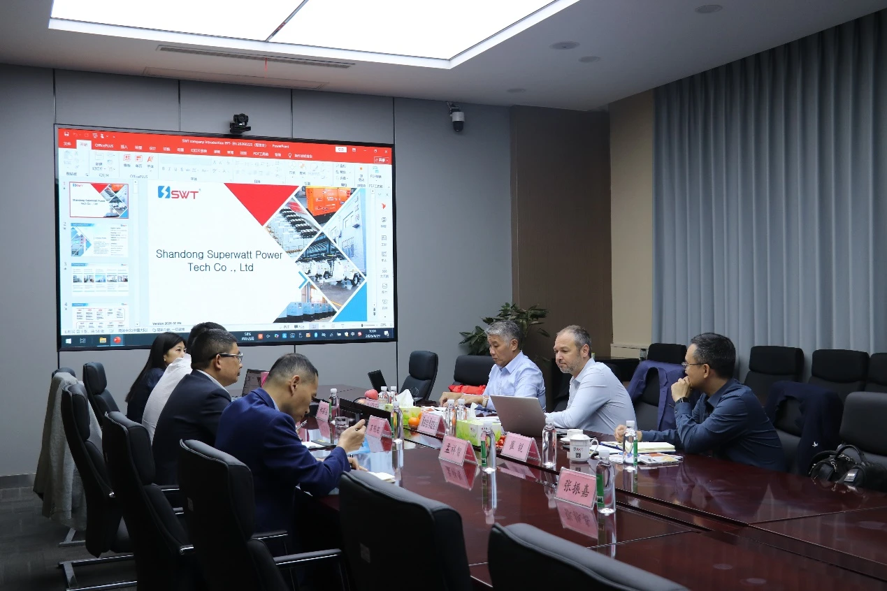 Image 3: Mwm Global Cmp Sales Director Mario Kazian Visit Swt For Exchange, Exploring New Opportunities In Overseas Markets