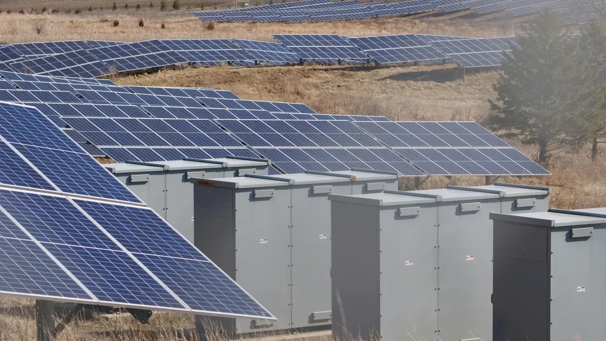 Image 1: Core components of a solar storage diesel microgrid