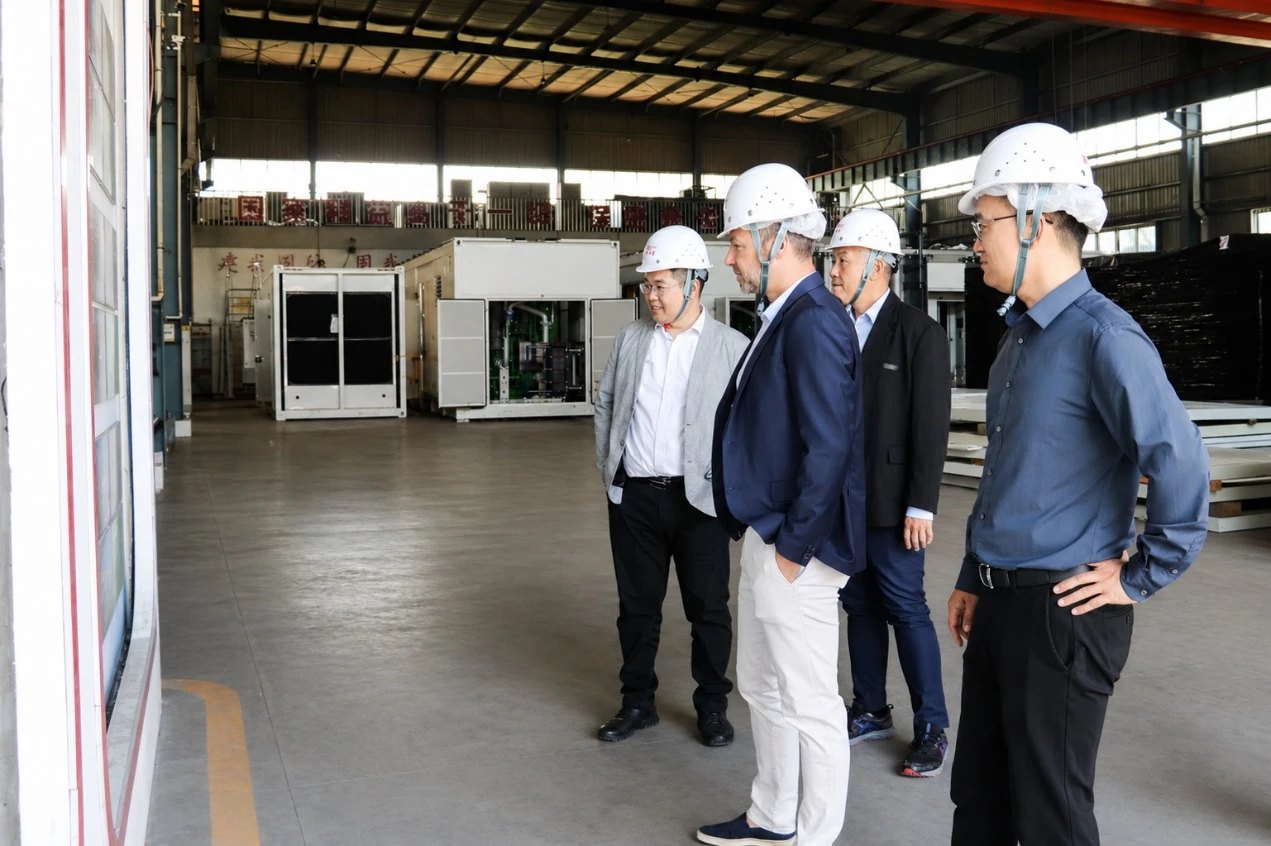 Image 1: Mwm Global Cmp Sales Director Mario Kazian Visit Swt For Exchange, Exploring New Opportunities In Overseas Markets