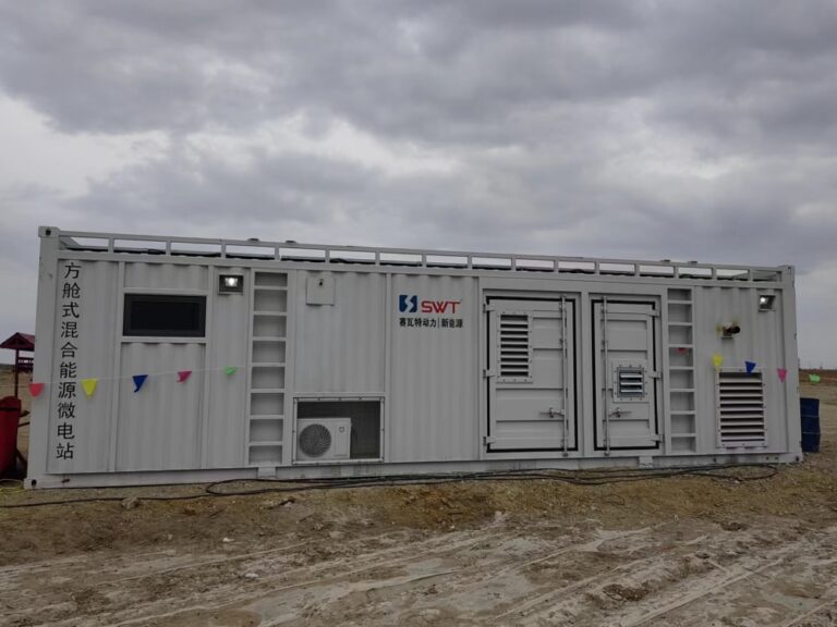 Container-style Hybrid Micro Power Station